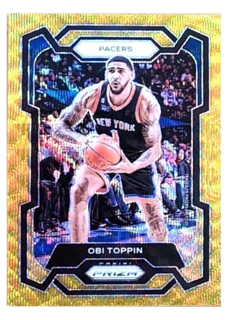 2023-24 Panini Prizm Base Set Obi Toppin #249 card