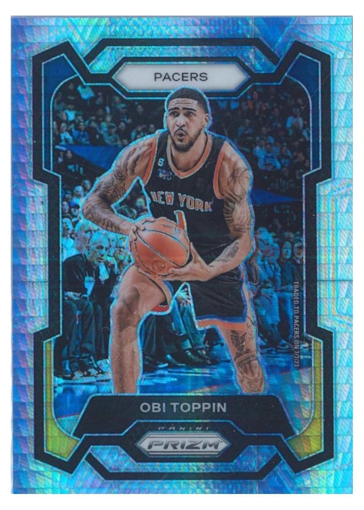 2023-24 Panini Prizm Base Set Obi Toppin #249 card