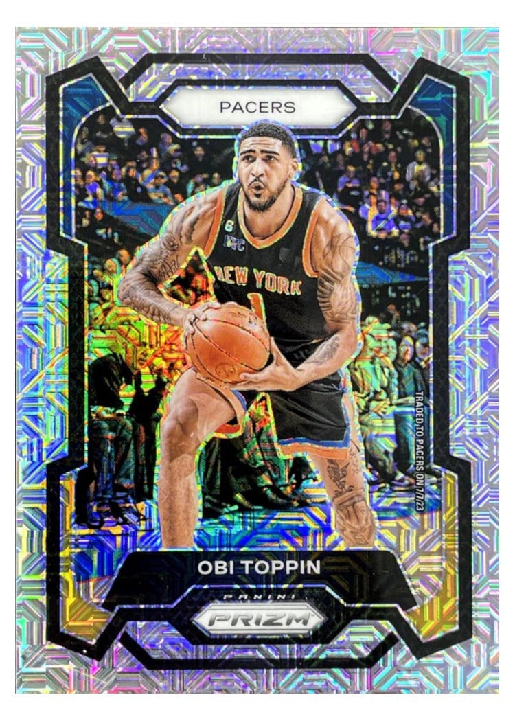2023-24 Panini Prizm Base Set Obi Toppin #249 card