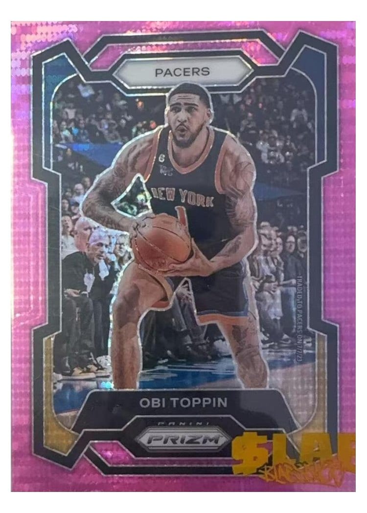2023-24 Panini Prizm Base Set Obi Toppin #249 card