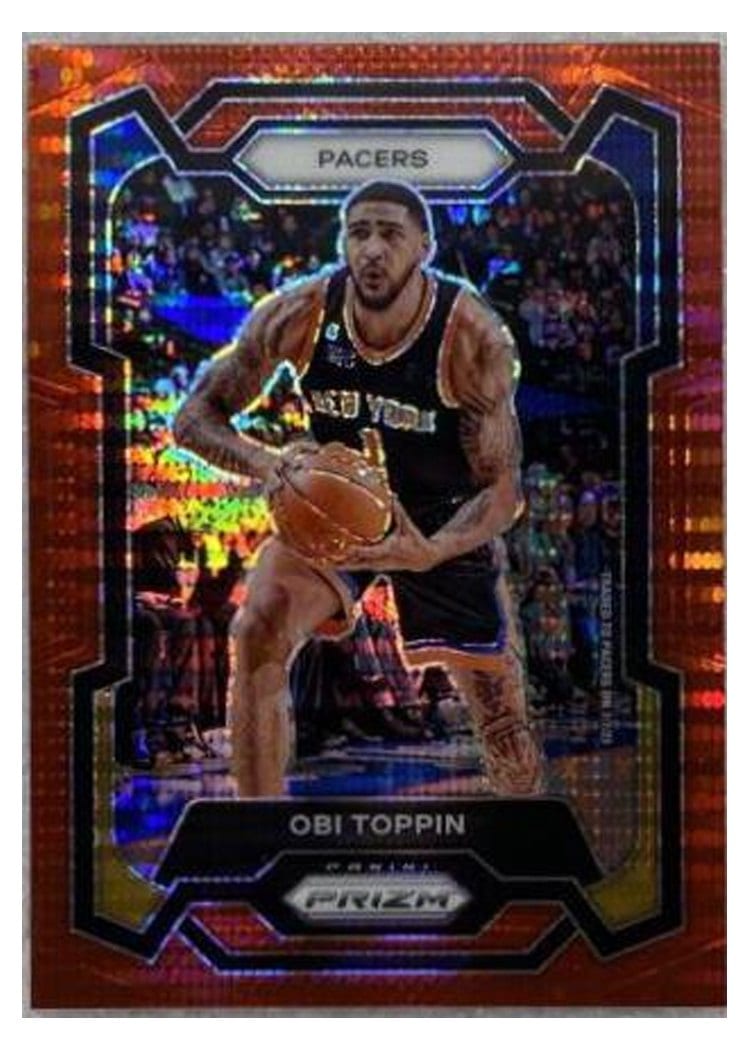 2023-24 Panini Prizm Base Set Obi Toppin #249 card