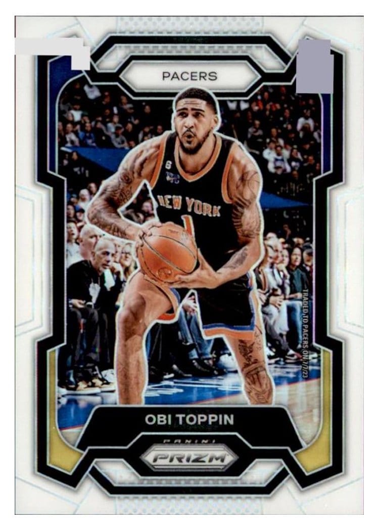 2023-24 Panini Prizm Base Set Obi Toppin #249 card
