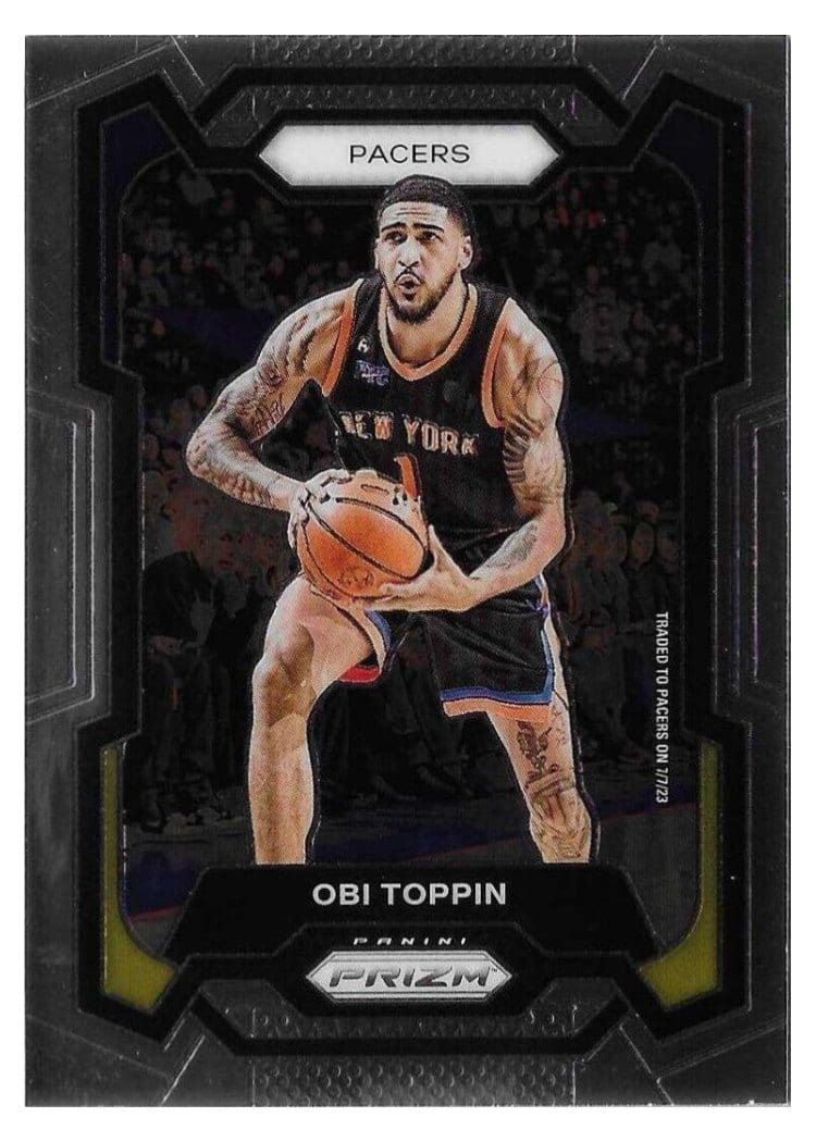 2023-24 Panini Prizm Base Set Obi Toppin #249 card
