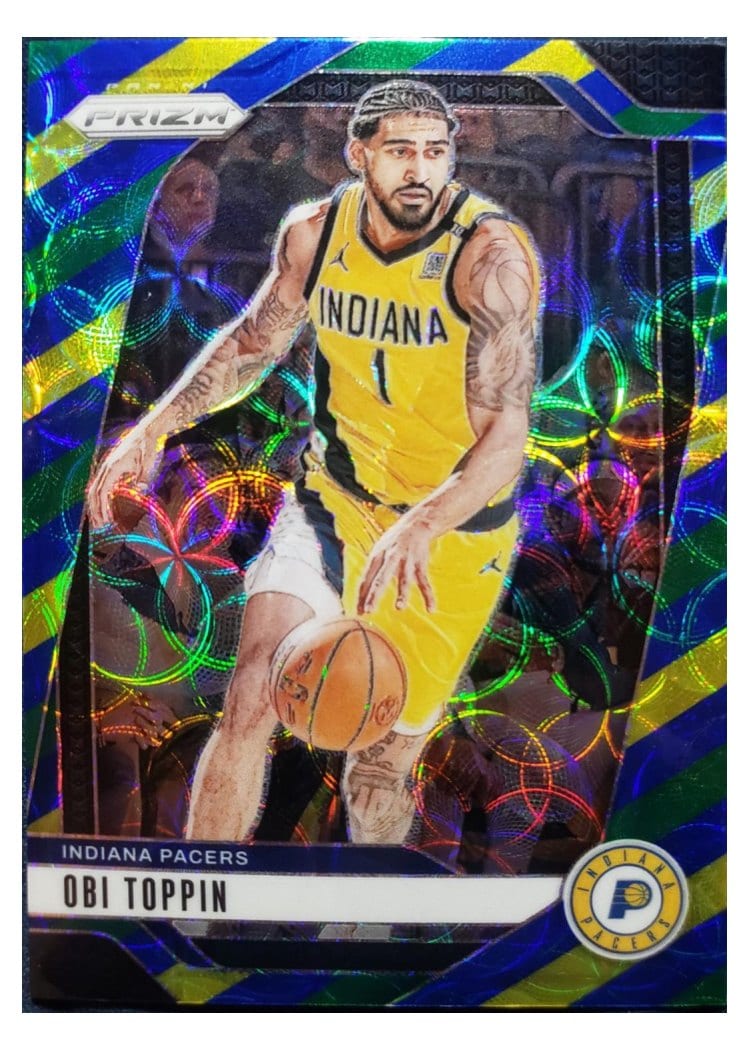 2024-25 Panini Prizm Base Set Obi Toppin #11 card