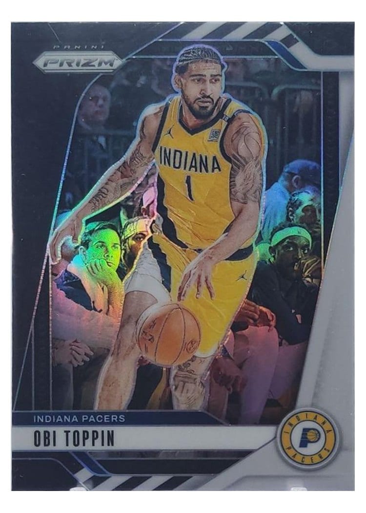 2024-25 Panini Prizm Base Set Obi Toppin #11 card