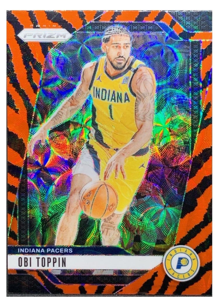 2024-25 Panini Prizm Base Set Obi Toppin #11 card