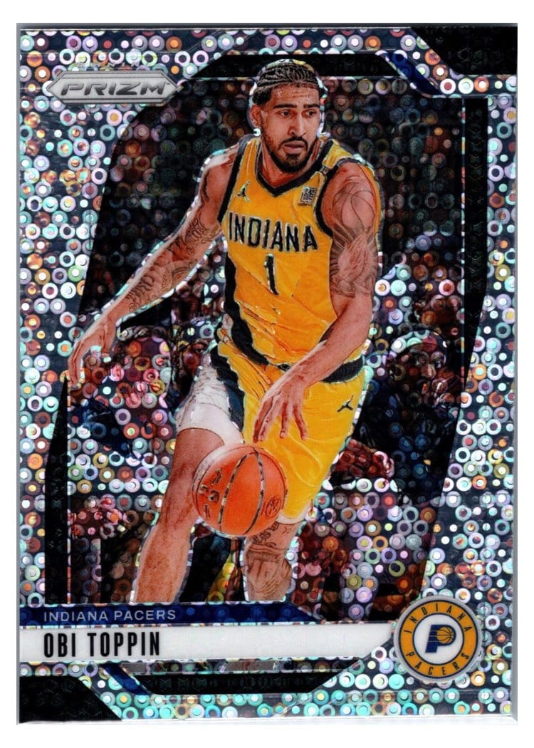 2024-25 Panini Prizm Base Set Obi Toppin #11 card