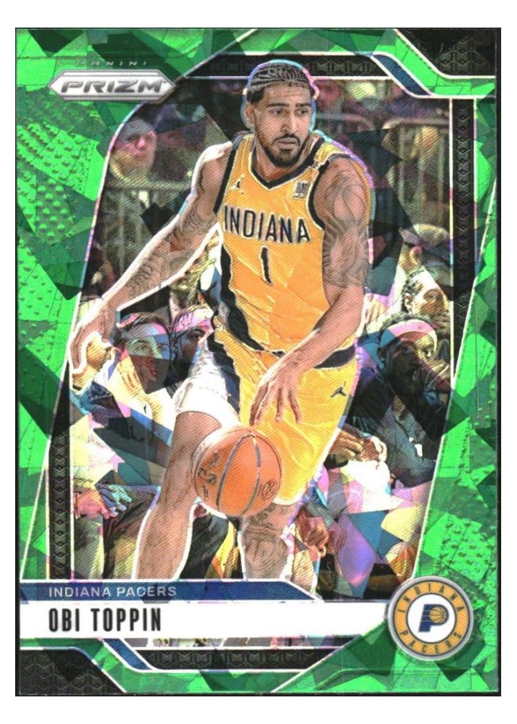 2024-25 Panini Prizm Base Set Obi Toppin #11 card