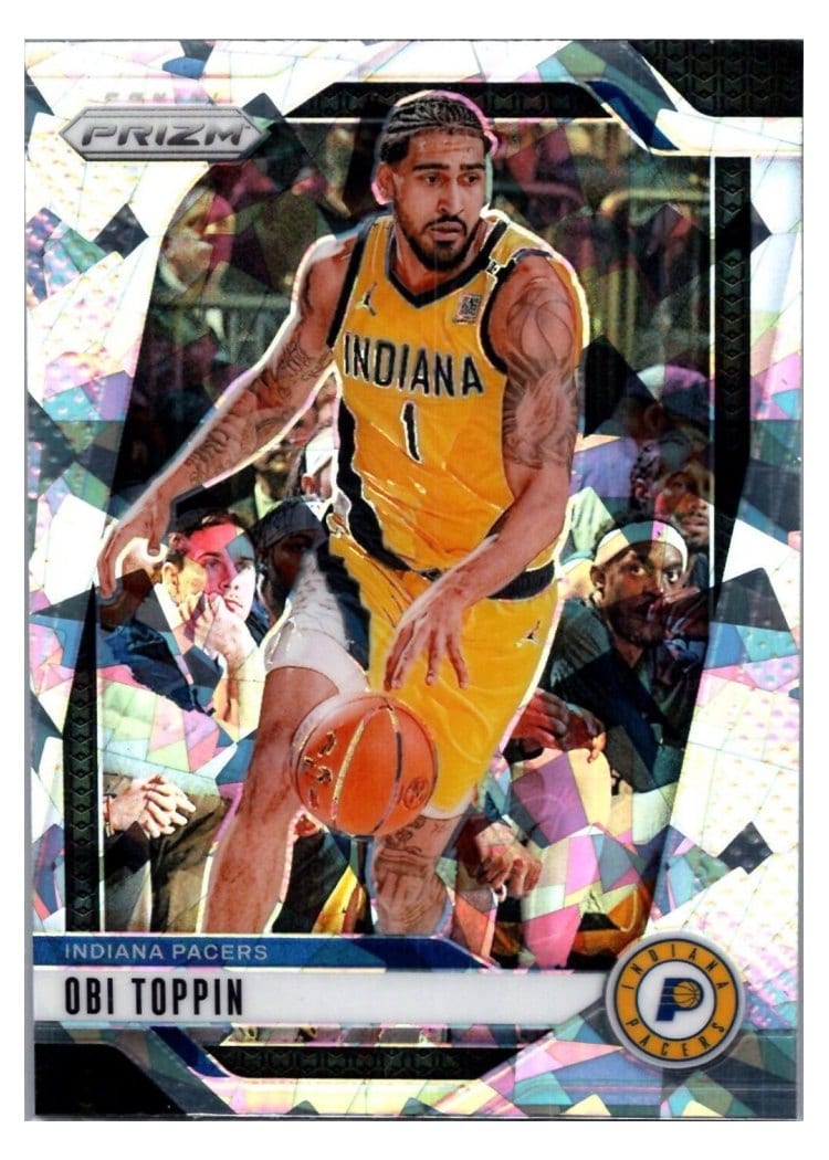 2024-25 Panini Prizm Base Set Obi Toppin #11 card