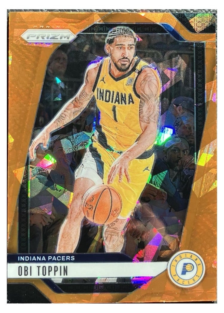 2024-25 Panini Prizm Base Set Obi Toppin #11 card