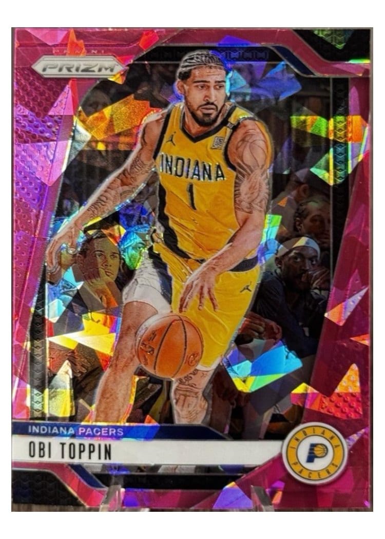 2024-25 Panini Prizm Base Set Obi Toppin #11 card