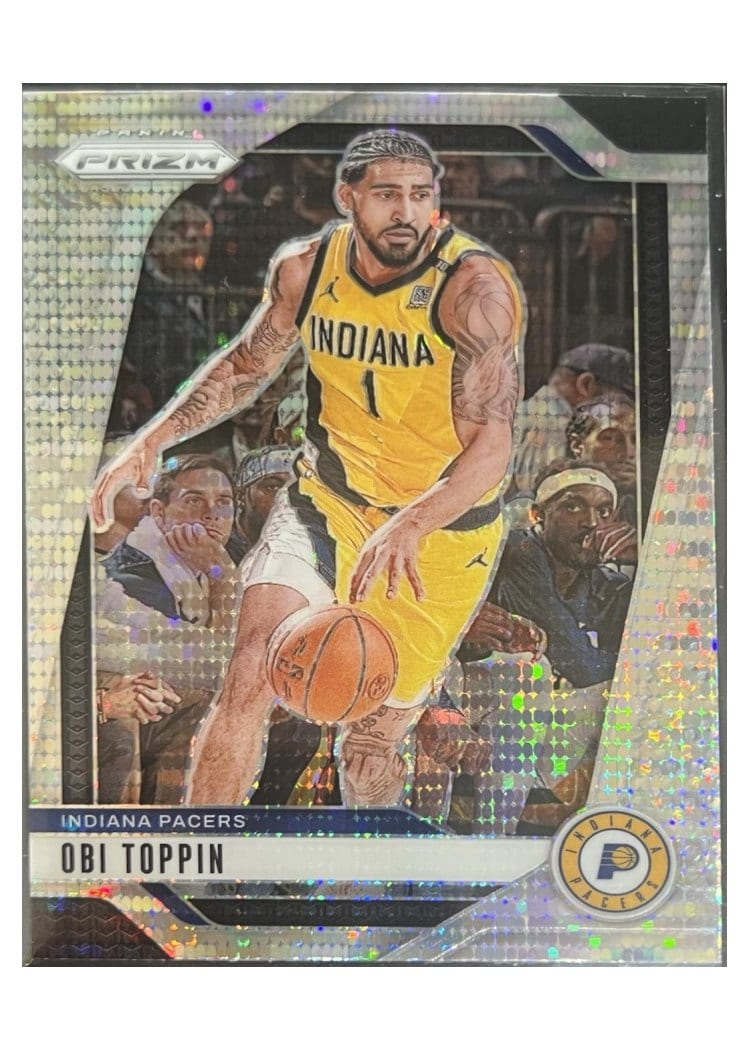 2024-25 Panini Prizm Base Set Obi Toppin #11 card