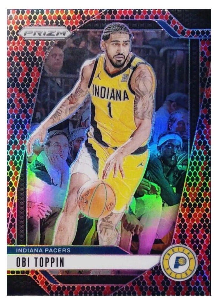 2024-25 Panini Prizm Base Set Obi Toppin #11 card