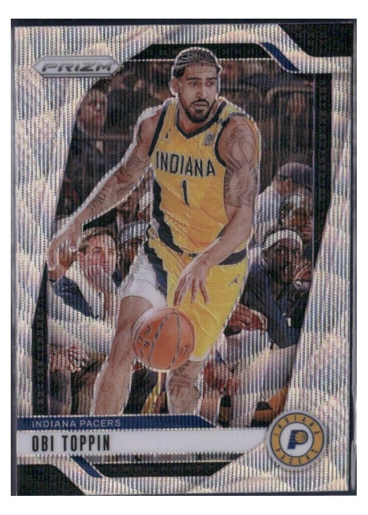 2024-25 Panini Prizm Base Set Obi Toppin #11 card