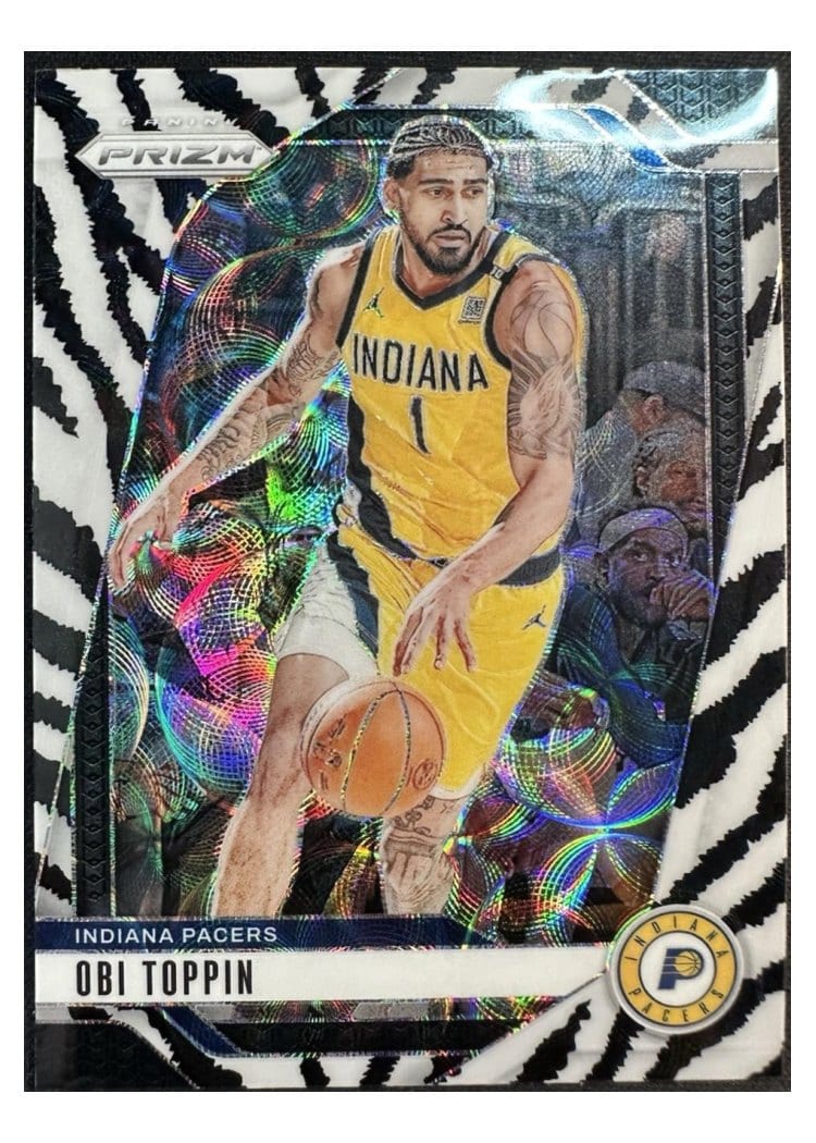 2024-25 Panini Prizm Base Set Obi Toppin #11 card