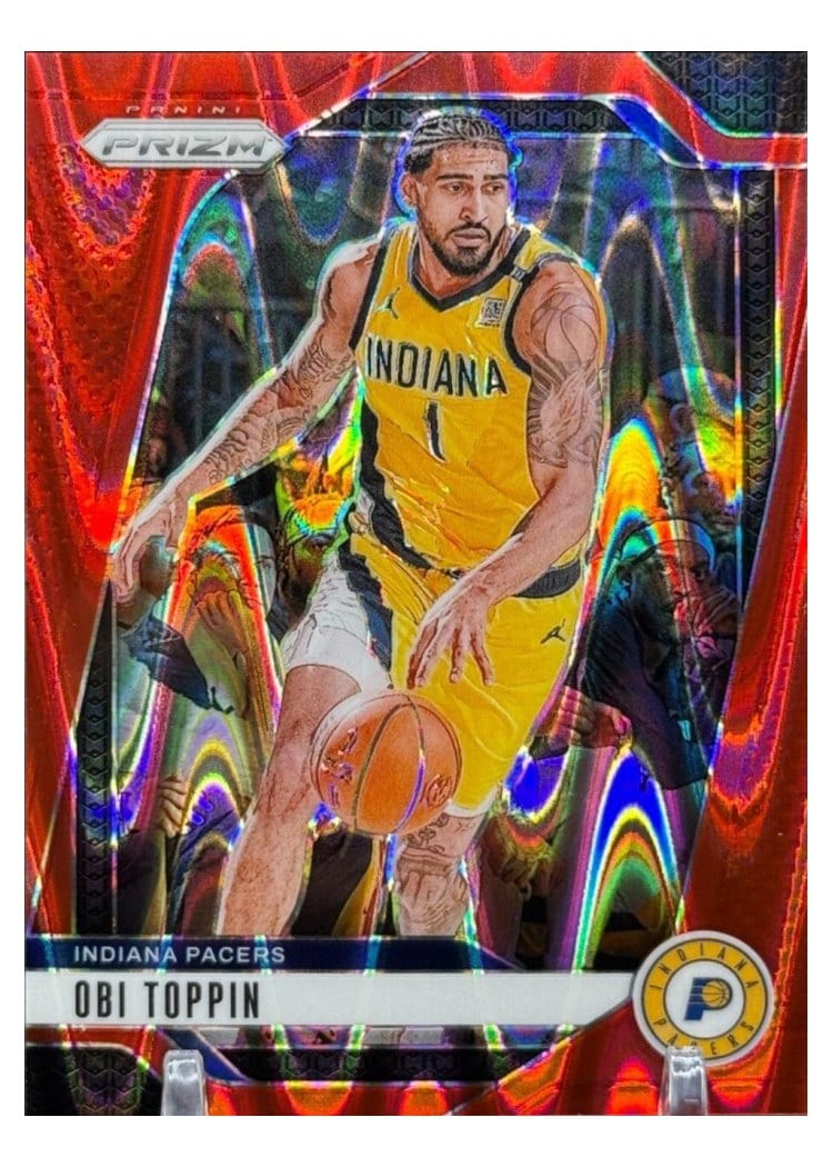 2024-25 Panini Prizm Base Set Obi Toppin #11 card