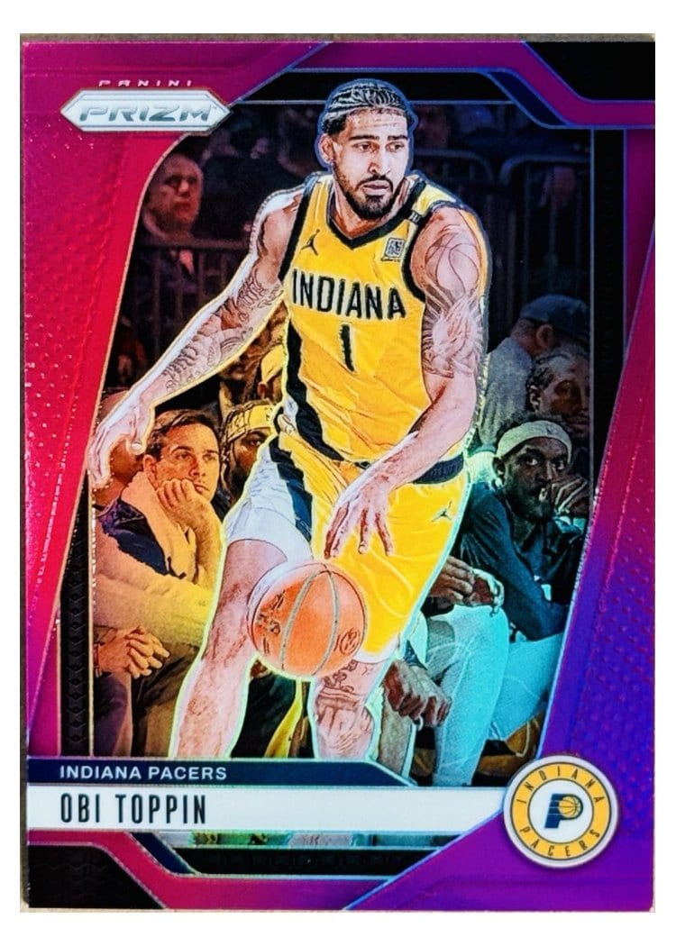 2024-25 Panini Prizm Base Set Obi Toppin #11 card