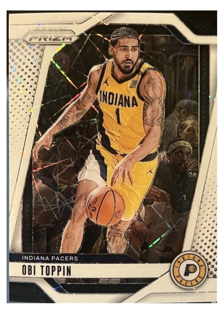 2024-25 Panini Prizm Base Set Obi Toppin #11 card
