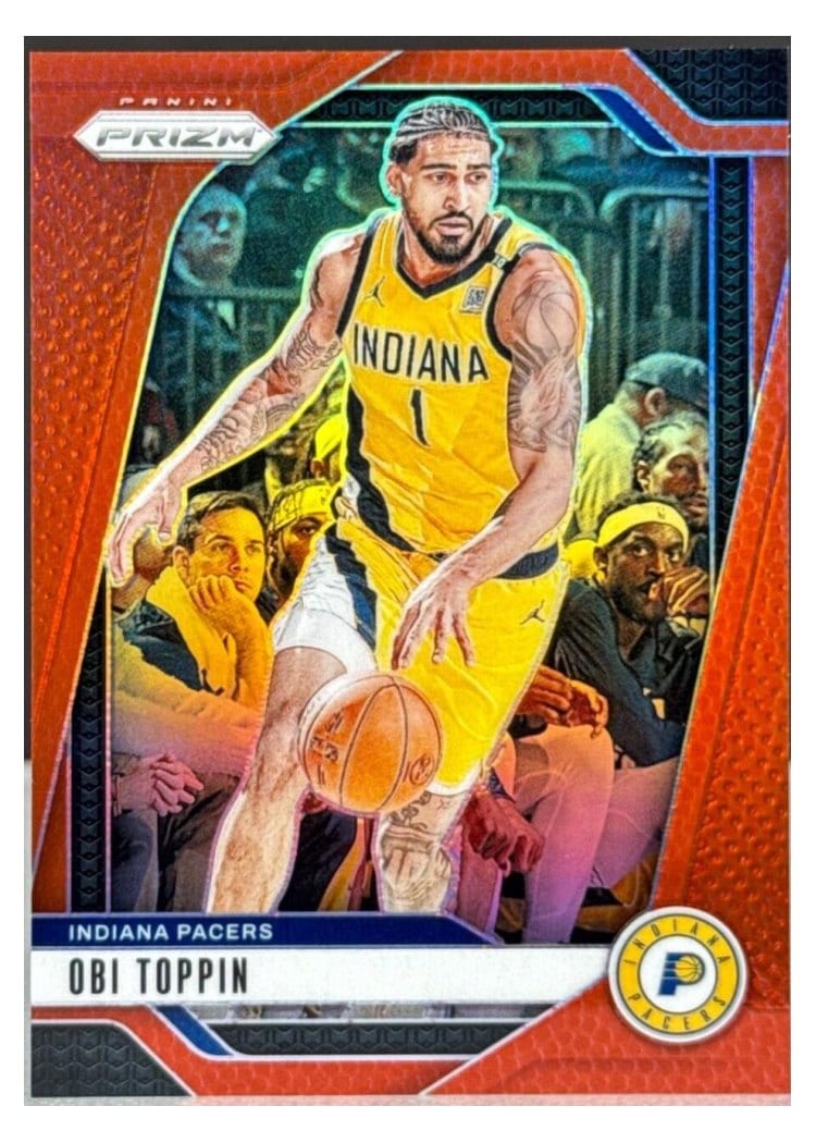 2024-25 Panini Prizm Base Set Obi Toppin #11 card