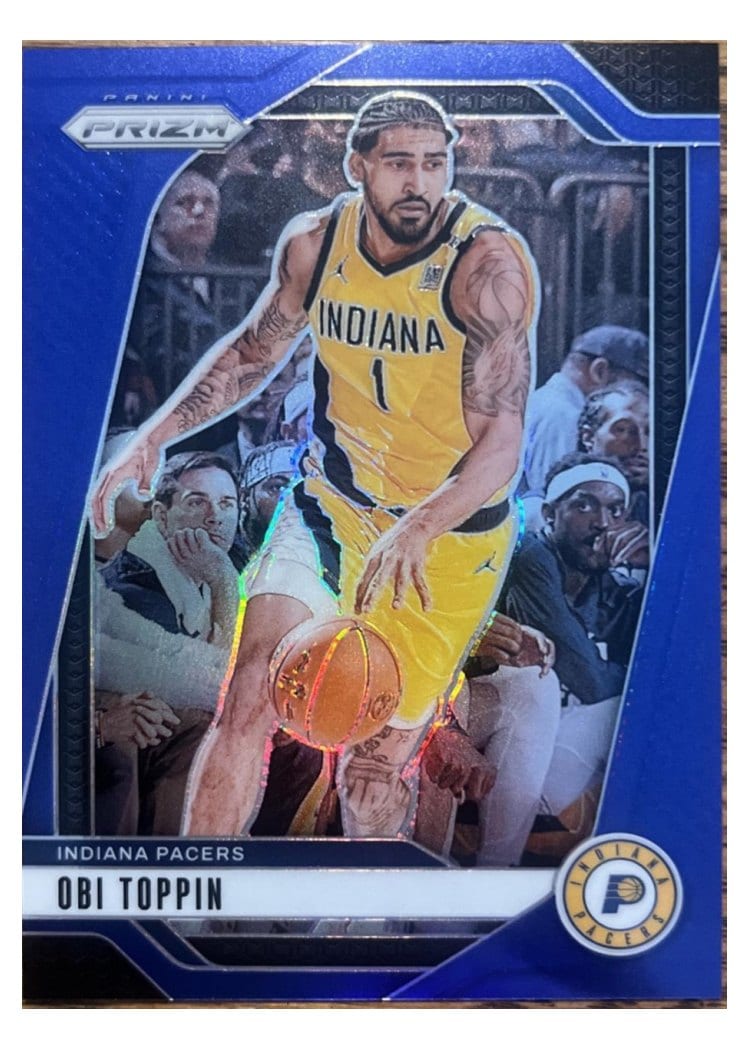 2024-25 Panini Prizm Base Set Obi Toppin #11 card