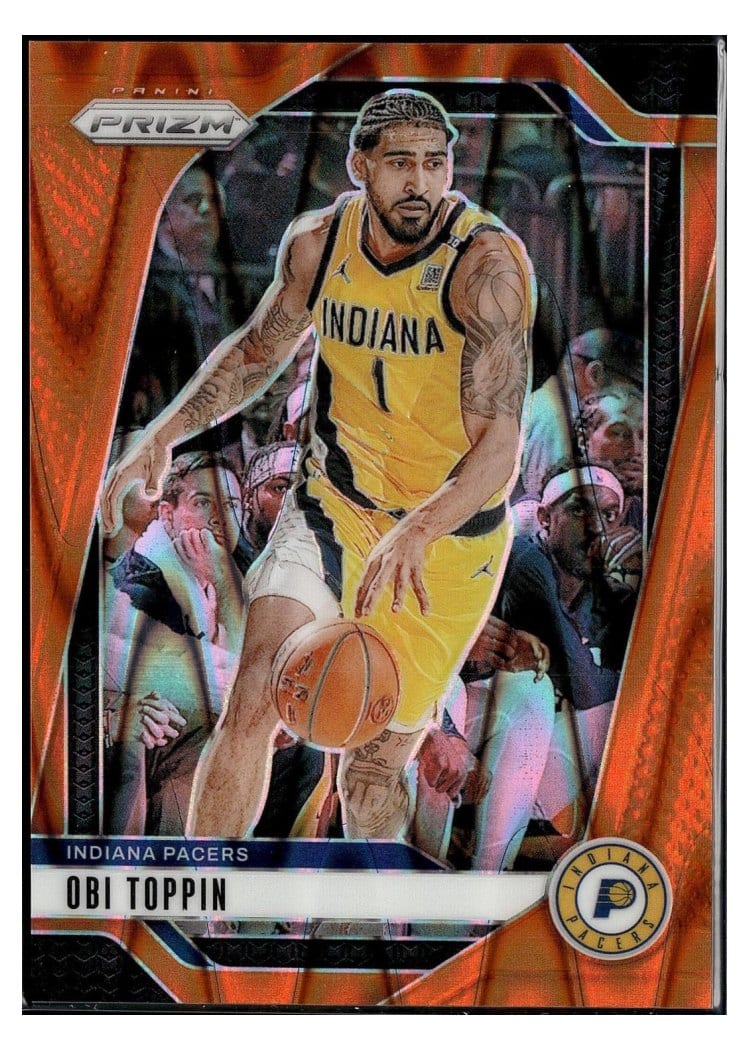 2024-25 Panini Prizm Base Set Obi Toppin #11 card