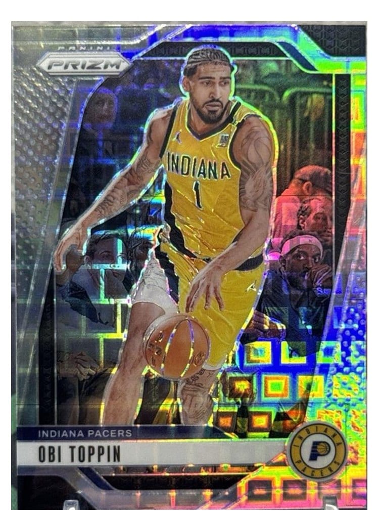 2024-25 Panini Prizm Base Set Obi Toppin #11 card