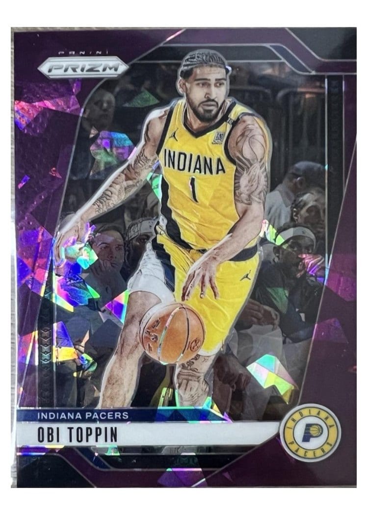 2024-25 Panini Prizm Base Set Obi Toppin #11 card