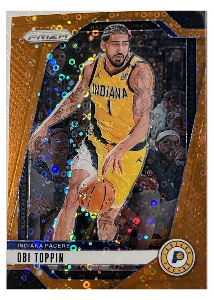 2024-25 Panini Prizm Base Set Obi Toppin #11 card