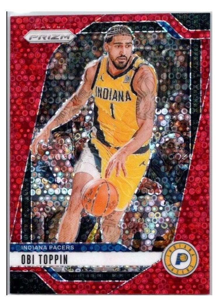 2024-25 Panini Prizm Base Set Obi Toppin #11 card