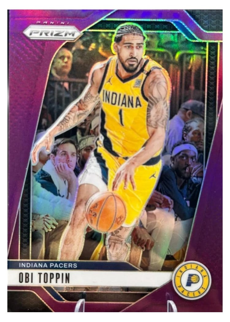 2024-25 Panini Prizm Base Set Obi Toppin #11 card