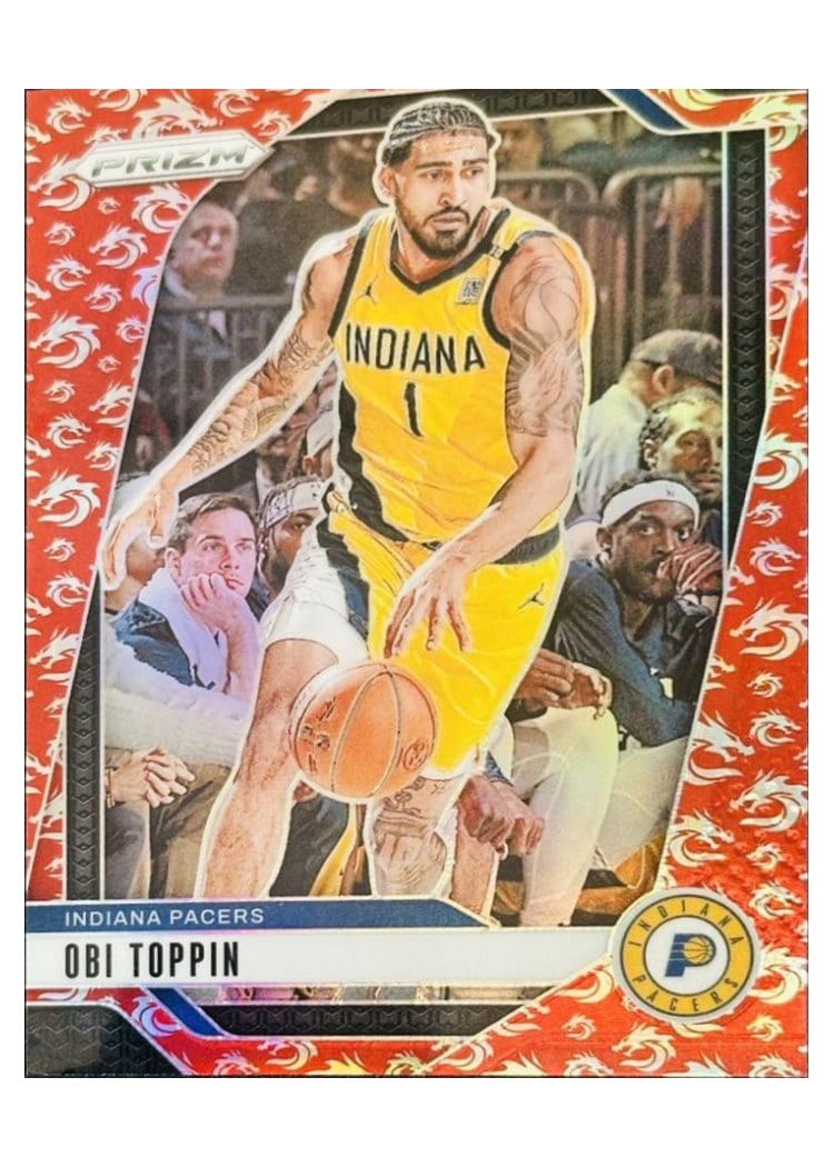 2024-25 Panini Prizm Base Set Obi Toppin #11 card