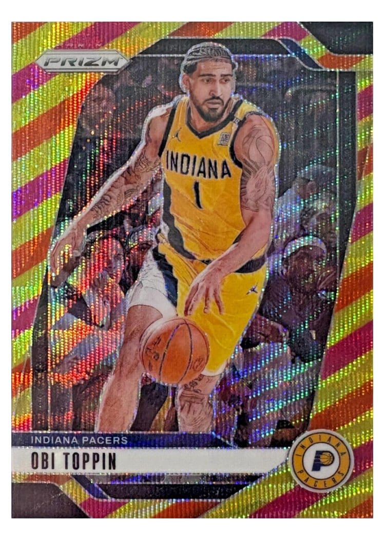 2024-25 Panini Prizm Base Set Obi Toppin #11 card