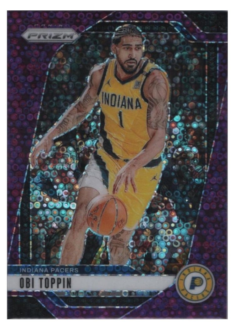 2024-25 Panini Prizm Base Set Obi Toppin #11 card