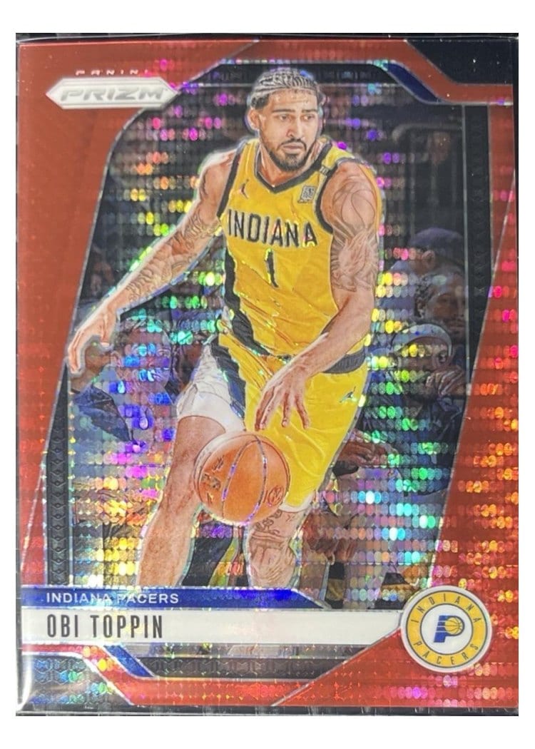 2024-25 Panini Prizm Base Set Obi Toppin #11 card