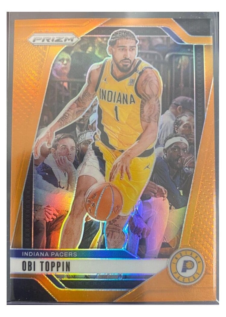 2024-25 Panini Prizm Base Set Obi Toppin #11 card