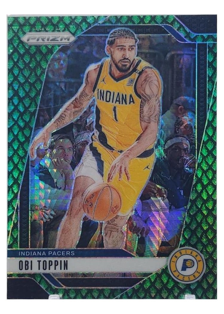 2024-25 Panini Prizm Base Set Obi Toppin #11 card