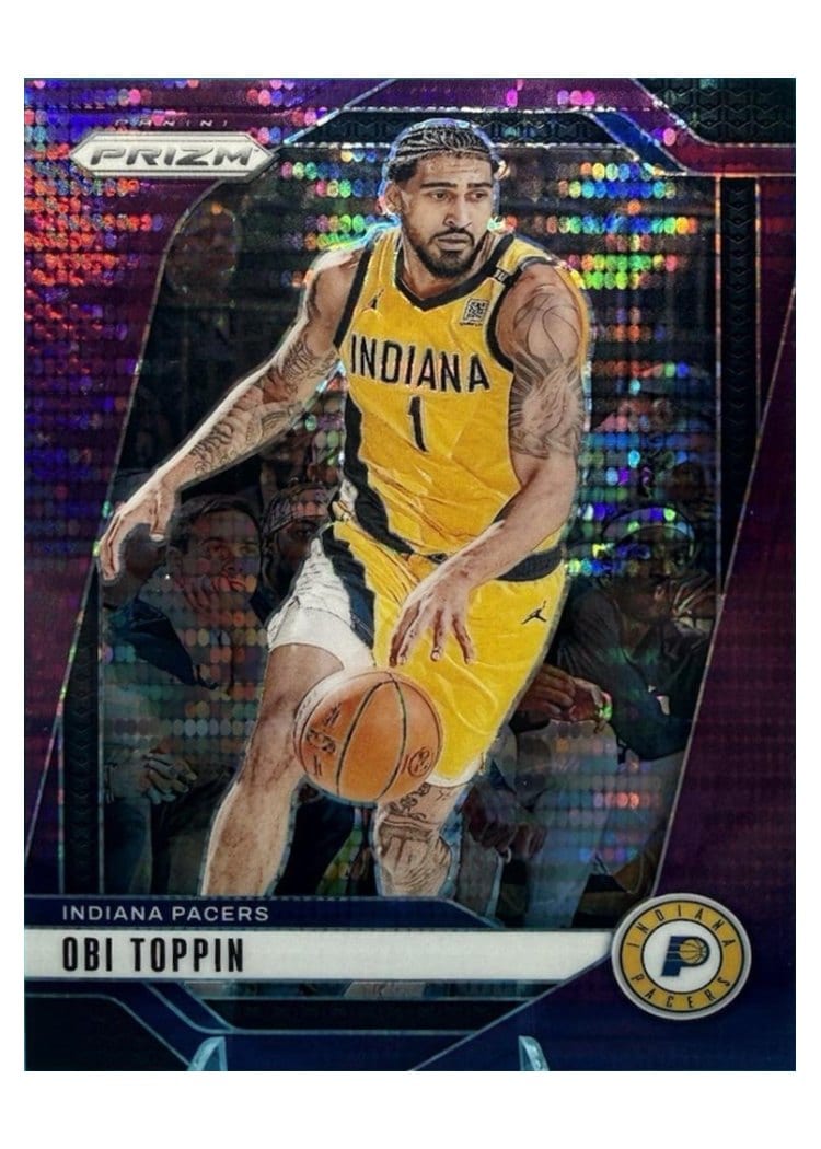 2024-25 Panini Prizm Base Set Obi Toppin #11 card