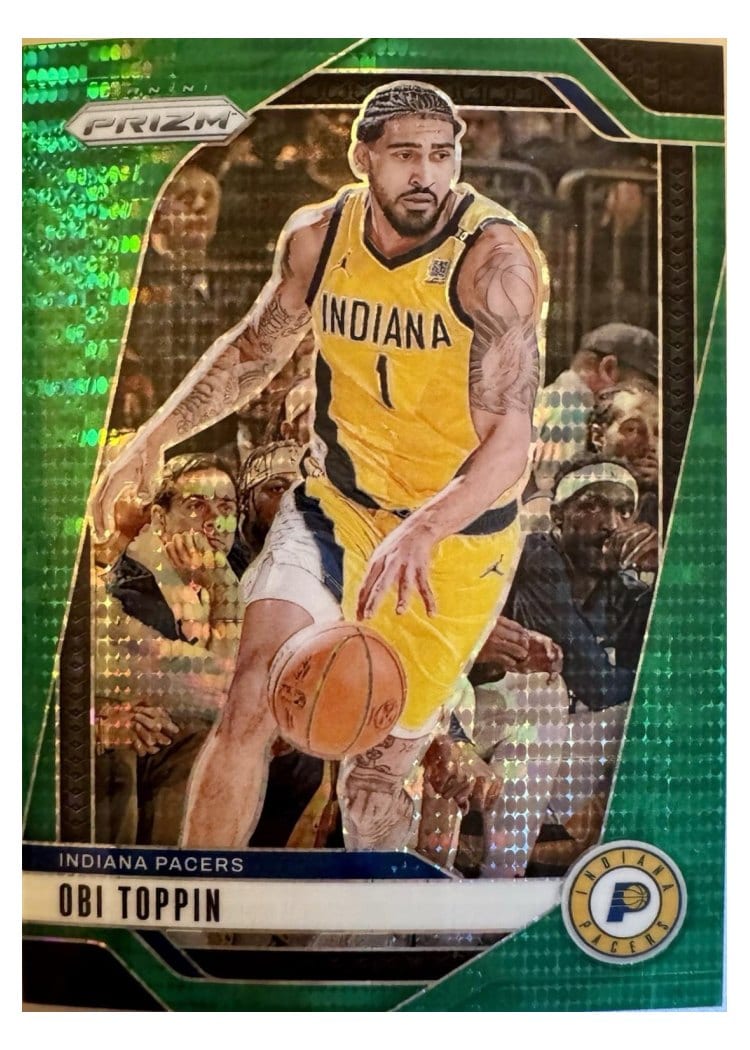 2024-25 Panini Prizm Base Set Obi Toppin #11 card