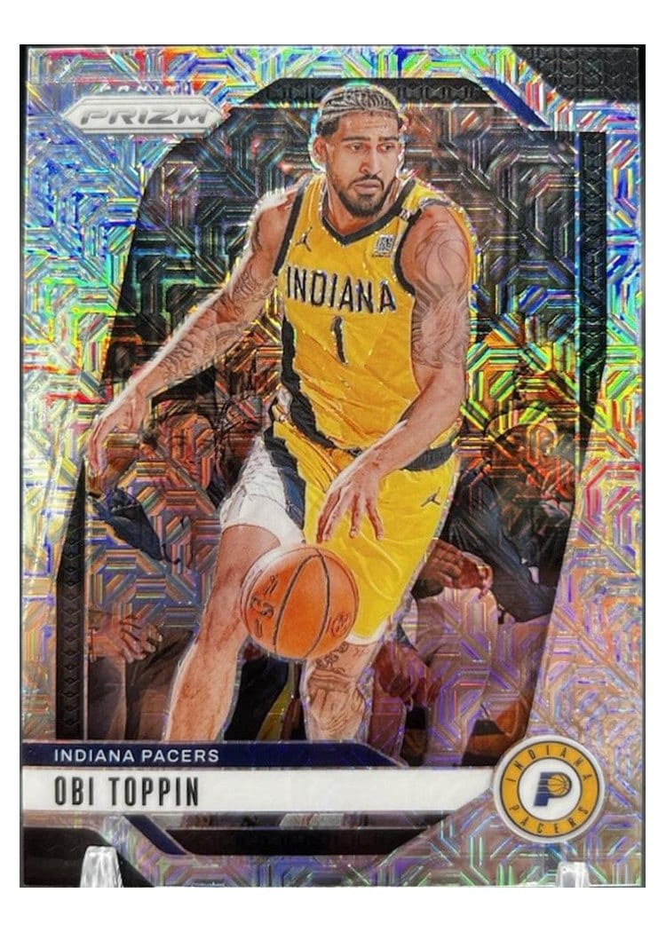 2024-25 Panini Prizm Base Set Obi Toppin #11 card