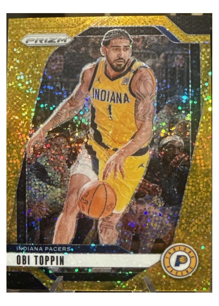 2024-25 Panini Prizm Base Set Obi Toppin #11 card