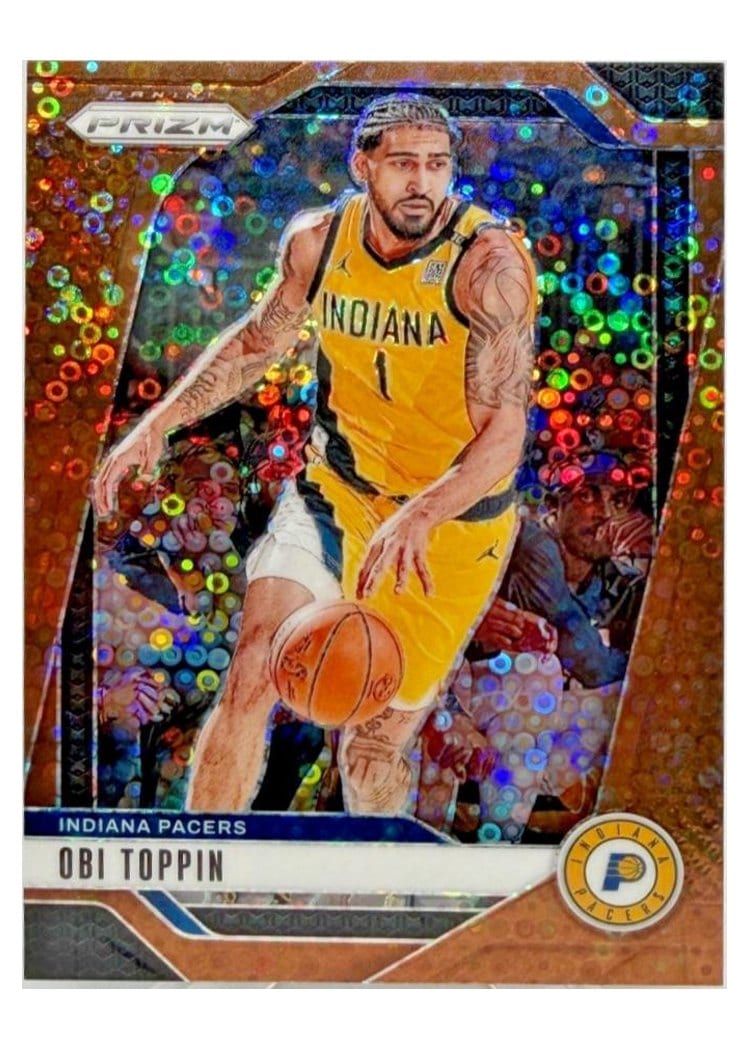 2024-25 Panini Prizm Base Set Obi Toppin #11 card