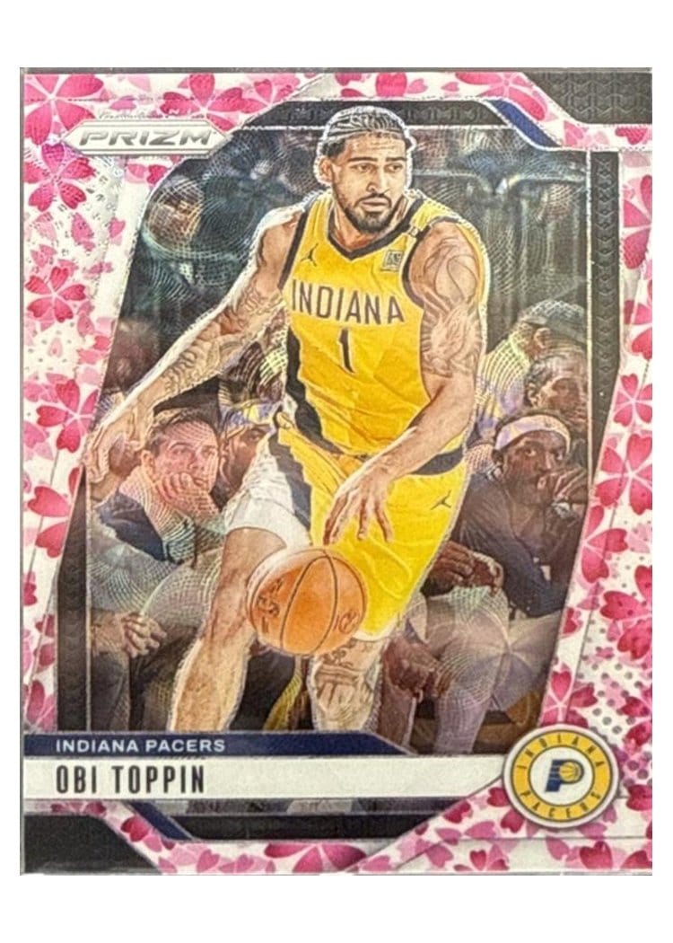 2024-25 Panini Prizm Base Set Obi Toppin #11 card