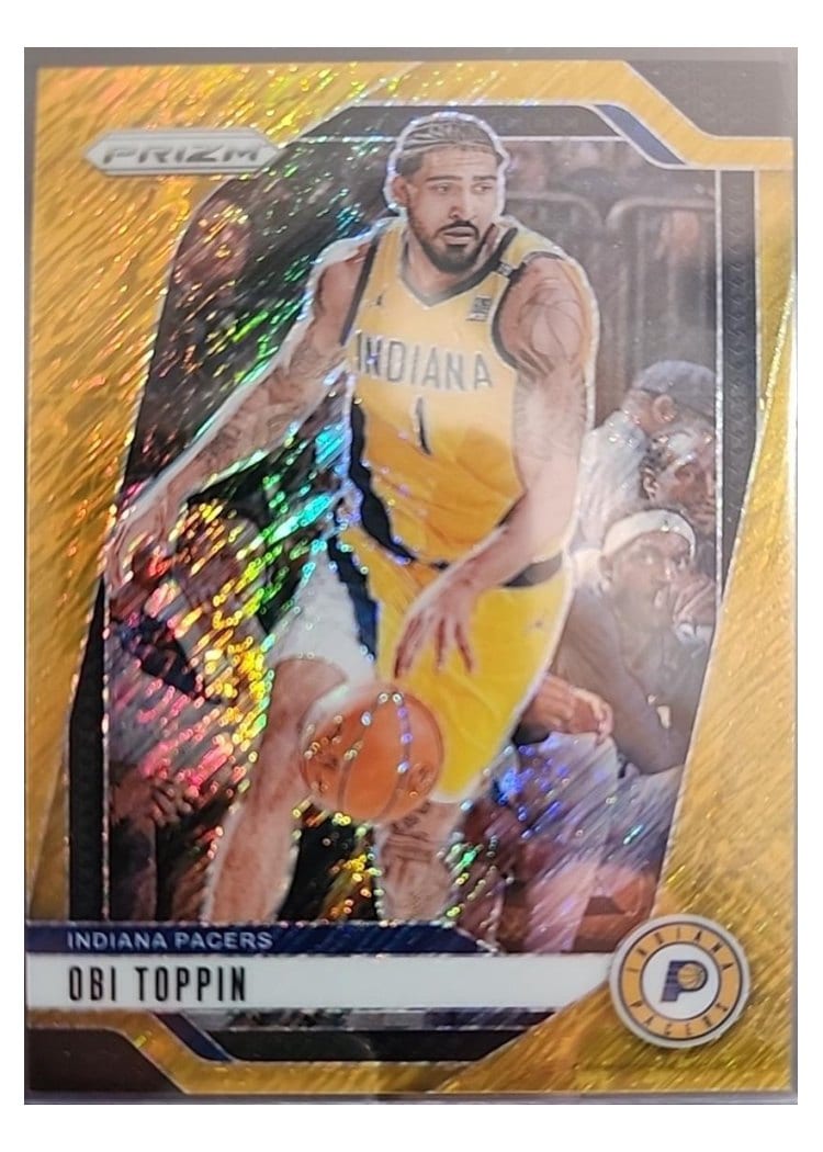 2024-25 Panini Prizm Base Set Obi Toppin #11 card