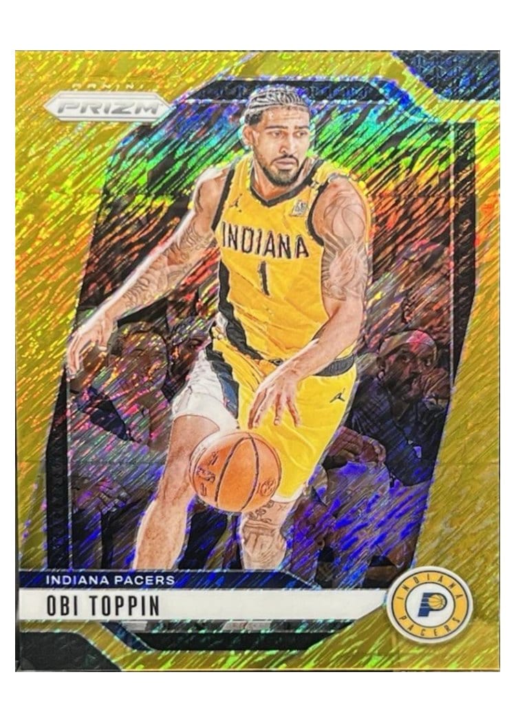 2024-25 Panini Prizm Base Set Obi Toppin #11 card