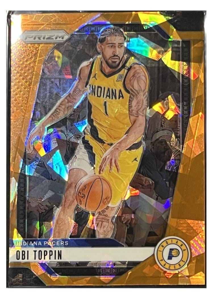 2024-25 Panini Prizm Base Set Obi Toppin #11 card
