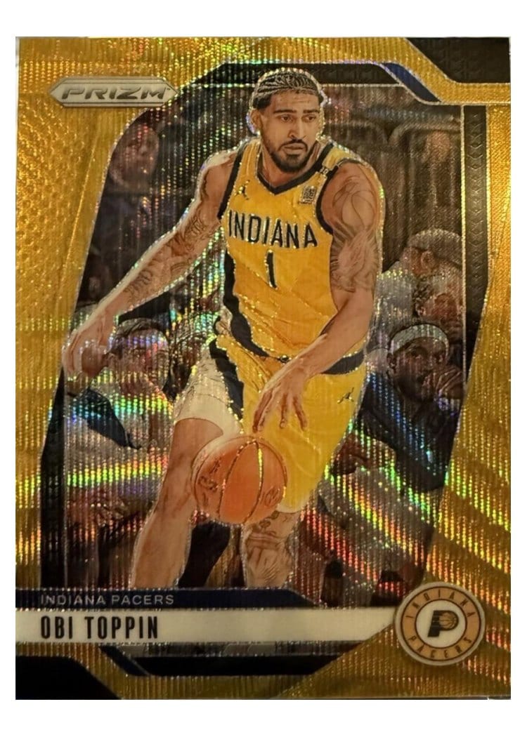 2024-25 Panini Prizm Base Set Obi Toppin #11 card