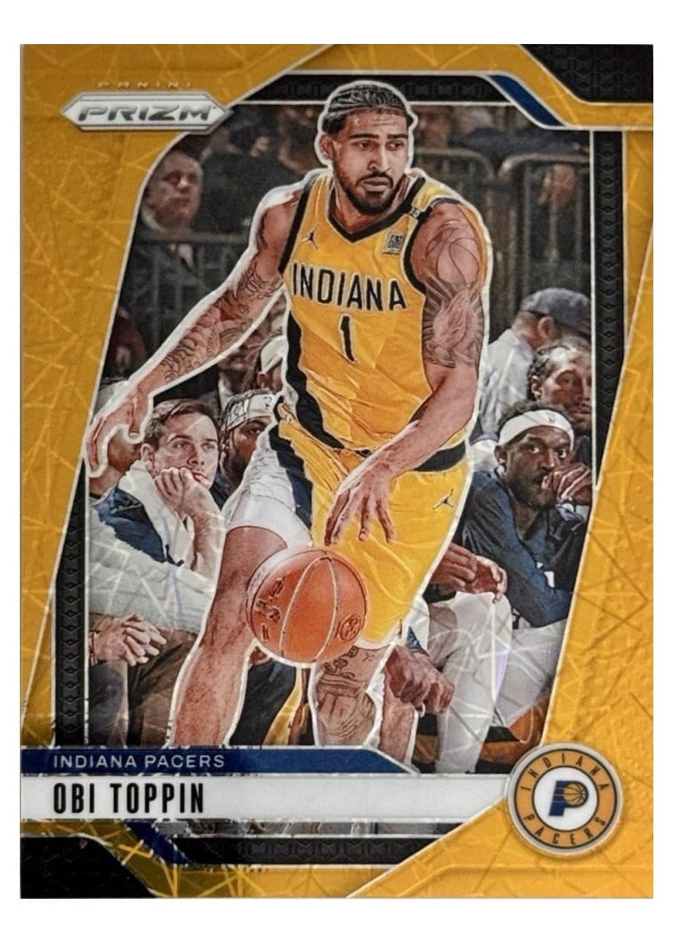 2024-25 Panini Prizm Base Set Obi Toppin #11 card