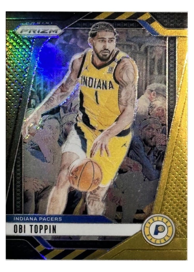 2024-25 Panini Prizm Base Set Obi Toppin #11 card