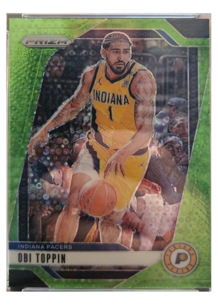 2024-25 Panini Prizm Base Set Obi Toppin #11 card