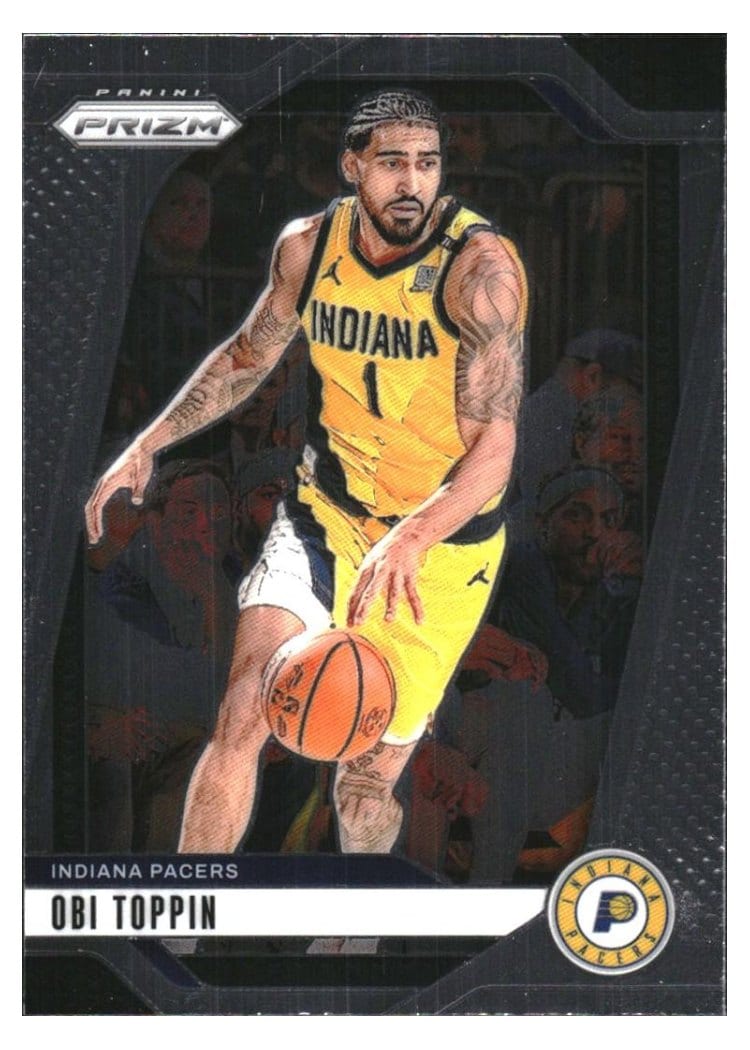 2024-25 Panini Prizm Base Set Obi Toppin #11 card